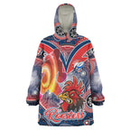 nrlw-roosters-rugby-snug-hoodie-custom-rugby-ball-indigenous-aboriginal-roosters-women-oodie-blanket