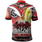 nrlw-st-george-rugby-polo-shirt-custom-rugby-ball-indigenous-aboriginal-st-george-women-polo-shirt