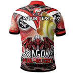nrlw-st-george-rugby-polo-shirt-custom-rugby-ball-indigenous-aboriginal-st-george-women-polo-shirt