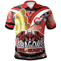 nrlw-st-george-rugby-polo-shirt-custom-rugby-ball-indigenous-aboriginal-st-george-women-polo-shirt
