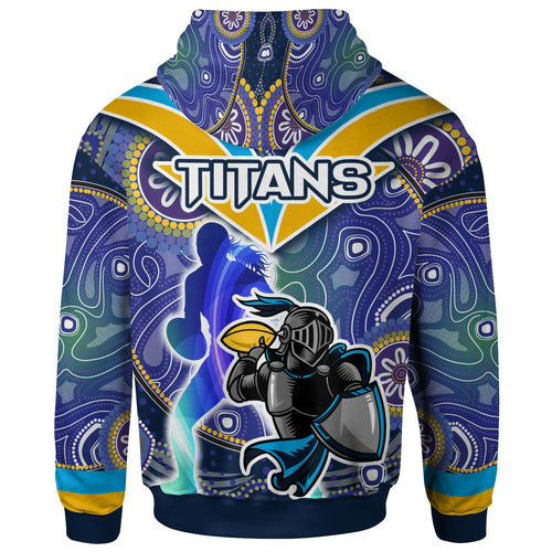 nrlw-titans-rugby-hoodie-custom-rugby-ball-indigenous-aboriginal-titans-women-hoodie