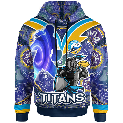 nrlw-titans-rugby-hoodie-custom-rugby-ball-indigenous-aboriginal-titans-women-hoodie