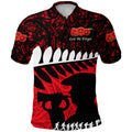 custom-personalised-new-zealand-maori-anzac-polo-shirt-remembrance-soldier-red