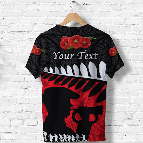 custom-personalised-new-zealand-maori-anzac-t-shirt-remembrance-soldier-black