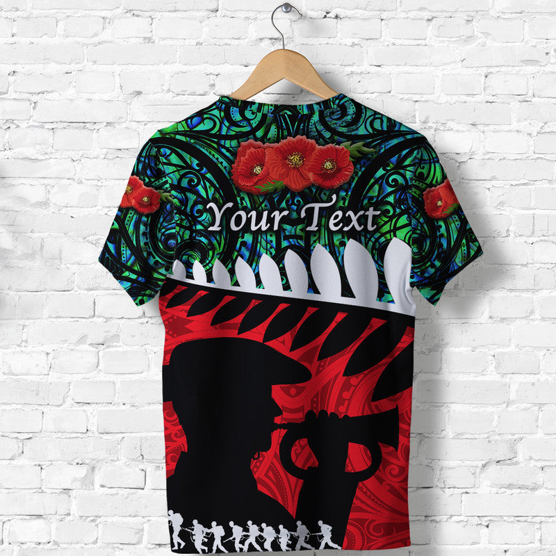 custom-personalised-new-zealand-maori-anzac-t-shirt-remembrance-soldier-turquoise