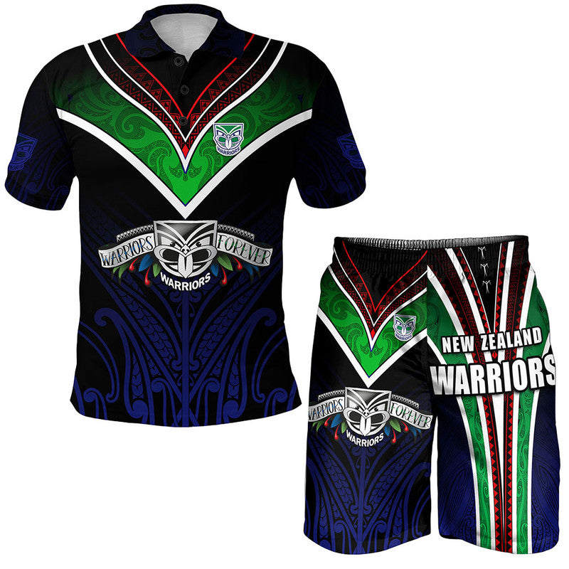 new-zealand-warriors-combo-polo-shirt-and-men-short-the-warriors-special-maori-silver-fern-style