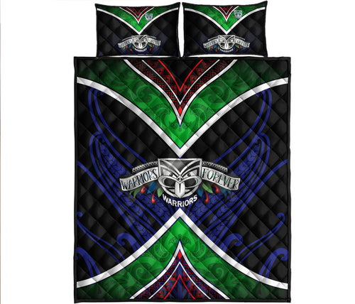 new-zealand-warriors-quilt-bed-set-the-warriors-special-maori-silver-fern-style