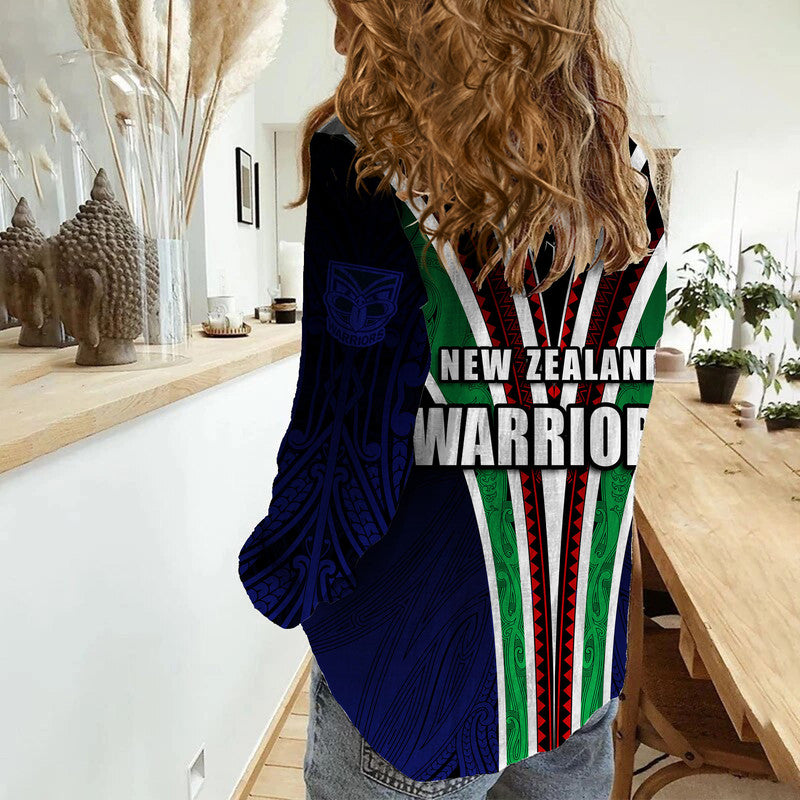 new-zealand-warriors-women-casual-shirt-the-warriors-special-maori-silver-fern-style