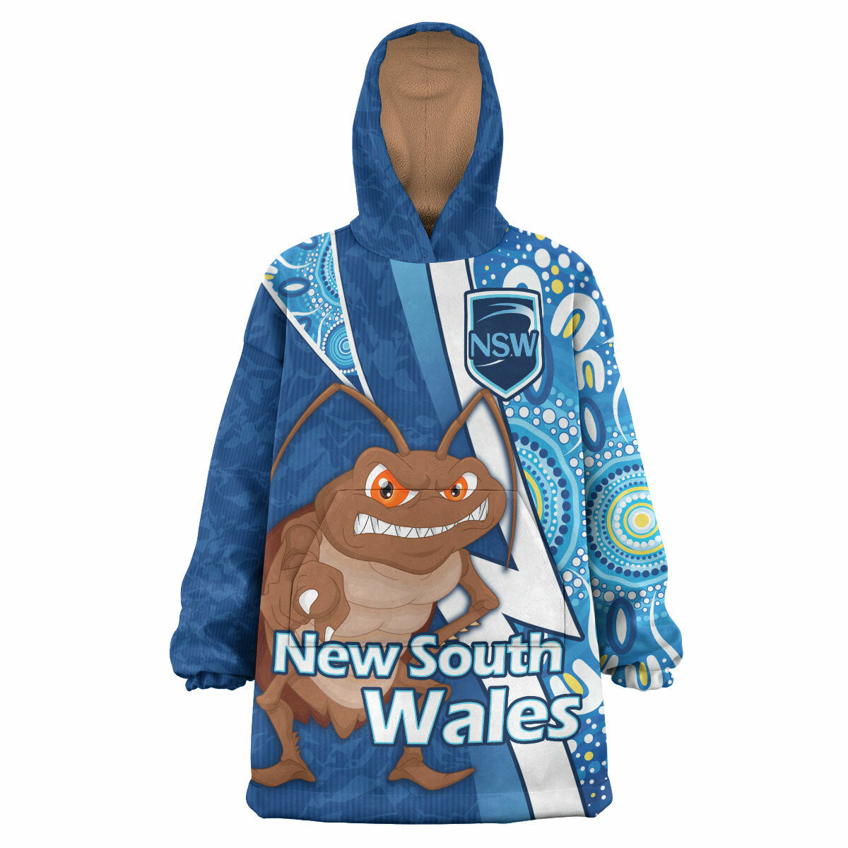 new-south-wales-rugby-league-team-snug-hoodie-custom-new-south-wales-blues-sport-state-of-origin-oodie-blanket