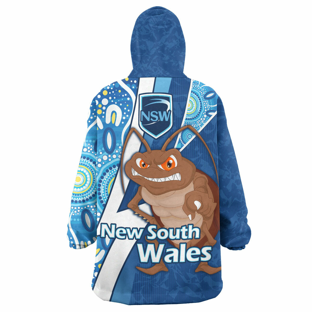 new-south-wales-rugby-league-team-snug-hoodie-custom-new-south-wales-blues-sport-state-of-origin-oodie-blanket
