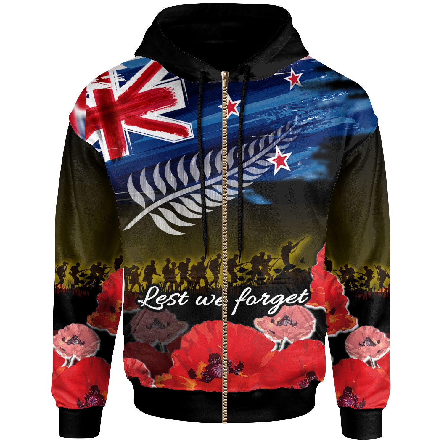 new-zealand-anzac-day-hoodie-soldier-with-poppies-flowers