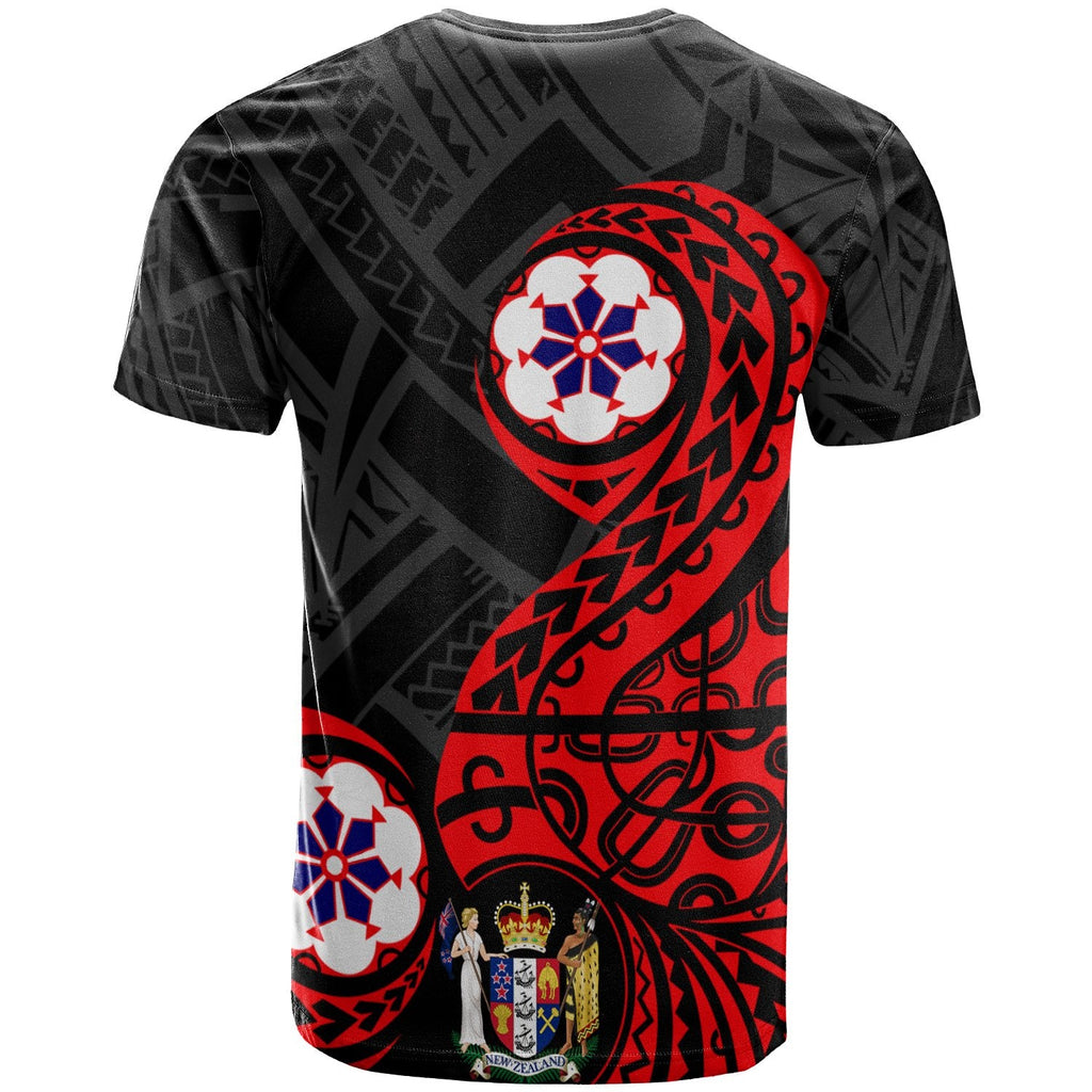 vibe-hoodie-new-zealand-t-shirt-maori-flower-pattern-tt-rdt9