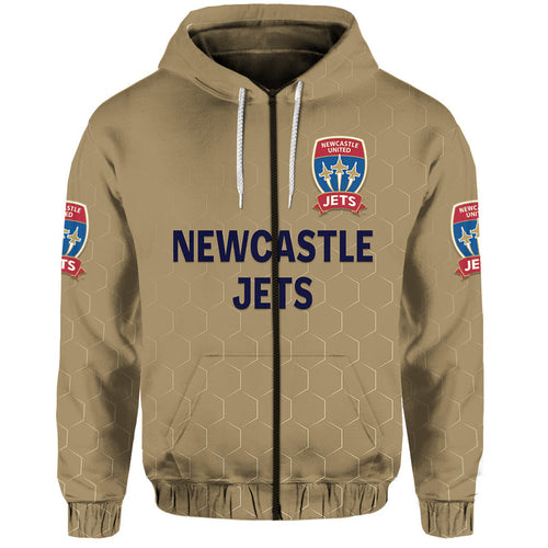 custom-personalised-newcastle-jets-zip-up-and-pullover-hoodie-soccer-club-original-style-gold