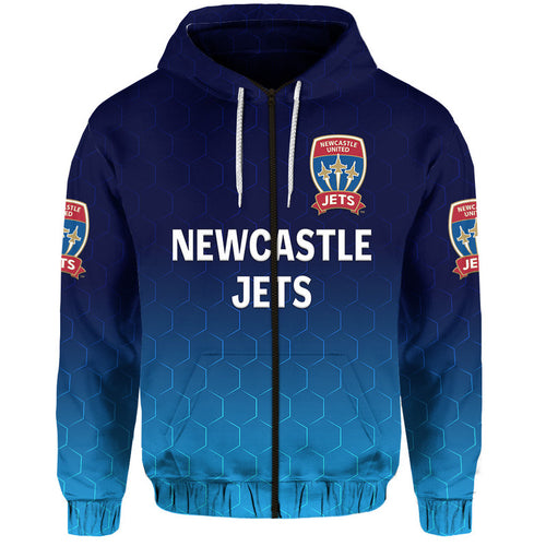 custom-personalised-newcastle-jets-zip-up-and-pullover-hoodie-soccer-club-original-style-white