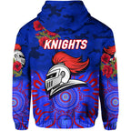 Newcastle Knights ANZAC 2022 Zip Up And Pullover Hoodie Indigenous Vibes LT8
