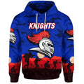Newcastle Knights ANZAC 2022 Zip Up And Pullover Hoodie Simple Style LT8