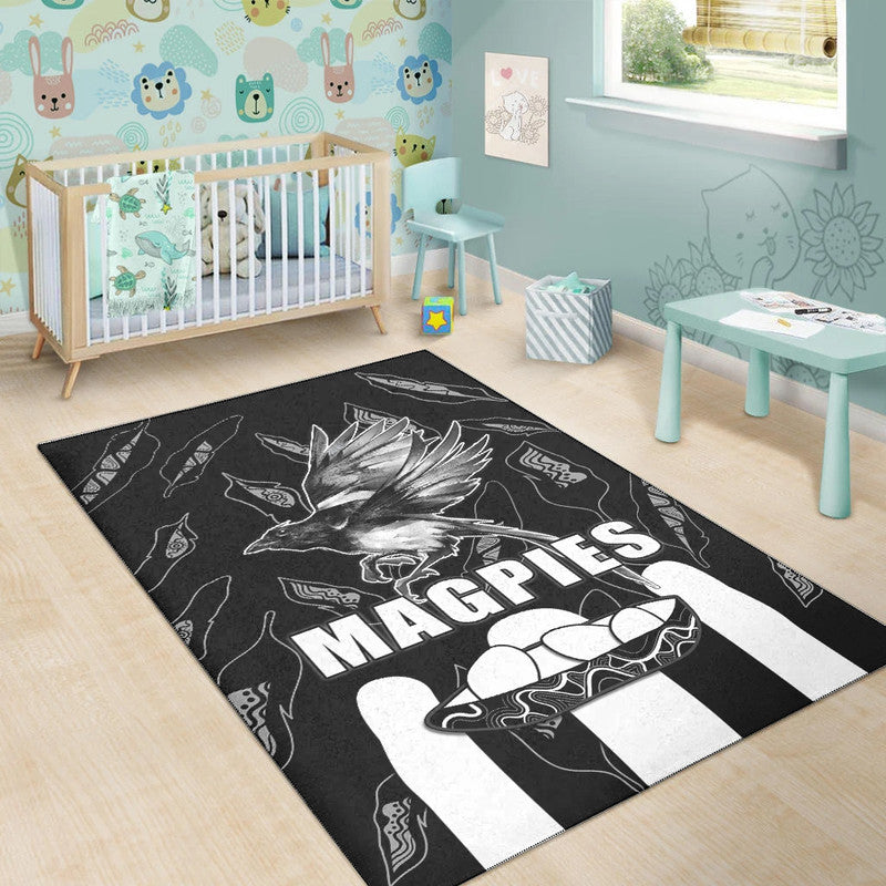 collingwood-magpies-area-rug-indigenous-guernsey-no2-version