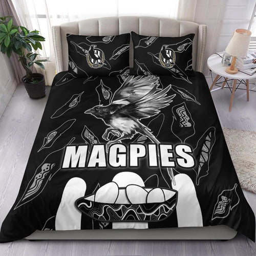collingwood-magpies-bedding-set-indigenous-guernsey-no2-version