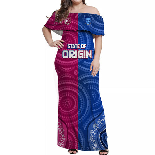 blues-and-maroons-rugby-off-shoulder-long-dress-origin-nsw-combine-queensland-aboriginal-australian-lt13