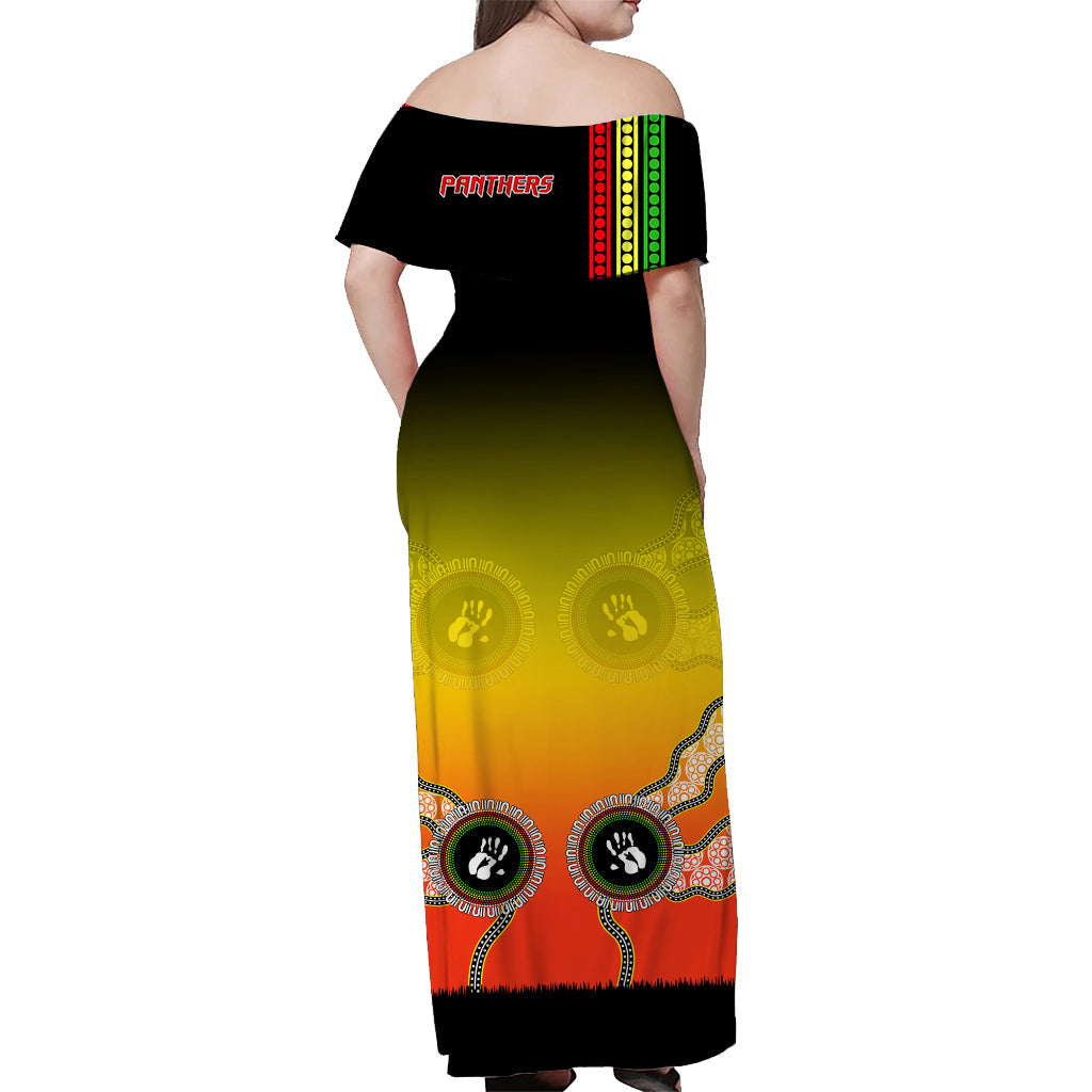 panthers-off-shoulder-long-dress-go-the-mighty-penrith-aboriginal