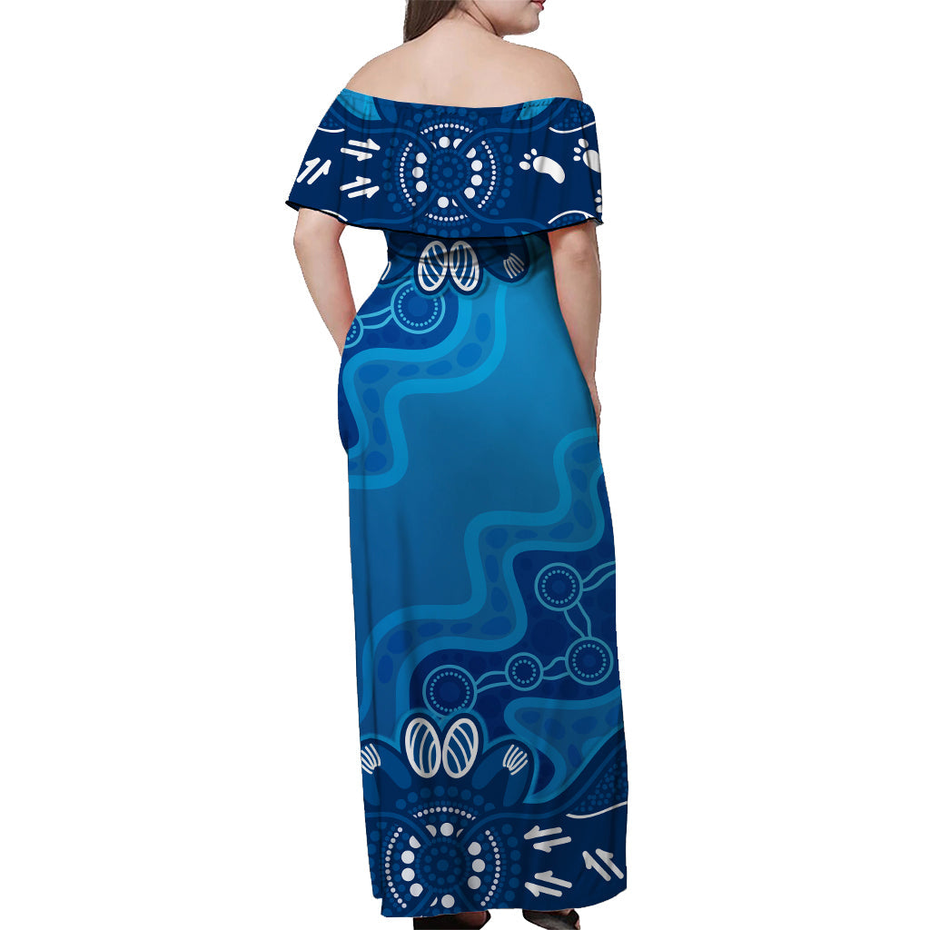 nsw-blues-off-shoulder-long-dress-new-south-wales-aboriginal-art