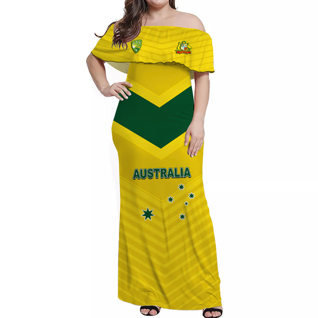 custom-personalised-australia-cricket-off-shoulder-long-dress-go-aussie-champions