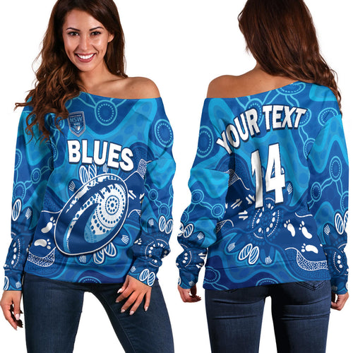 custom-text-and-number-nsw-blues-off-shoulder-sweater-new-south-wales-aboriginal-art