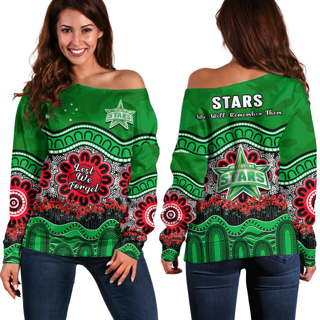 stars-cricket-anzac-off-shoulder-sweater-melbourne-poppy-aboriginal-camouflage