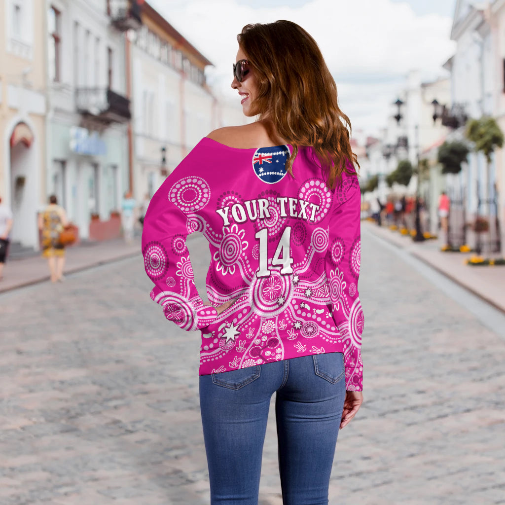 custom-text-and-number-sydney-sixers-off-shoulder-sweater-cricket-indigenous-australian-art-ver02
