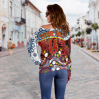 custom-text-and-number-roosters-rugby-off-shoulder-sweater-easts-1908-aboriginal-artsy-premiers