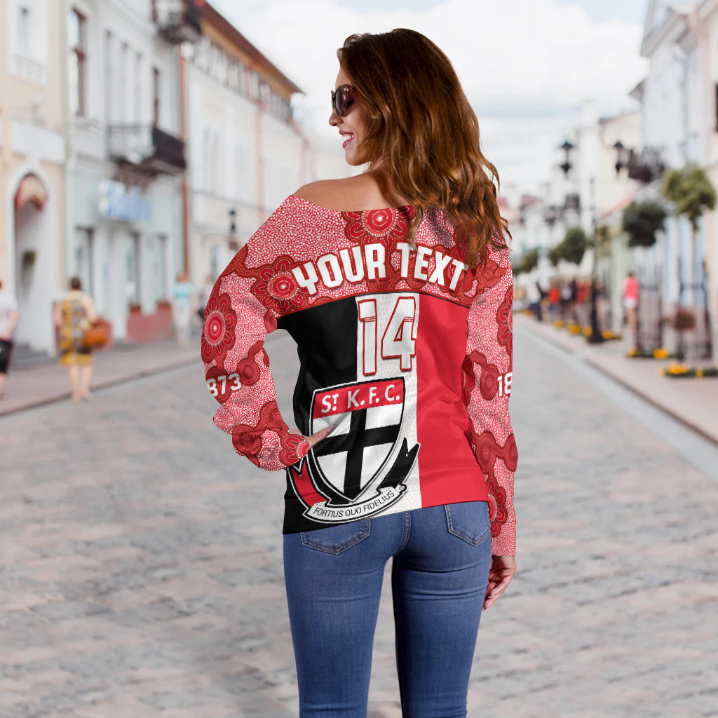 custom-text-and-number-saints-football-off-shoulder-sweater-st-kilda-1873-aboriginal-dot-painting