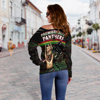 panthers-rugby-off-shoulder-sweater-the-riff-2022-premiers-aboriginal-art
