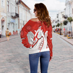 sydney-football-off-shoulder-sweater-swans-1874-dot-painting-artsy