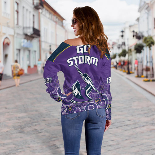 melbourne-storm-rugby-off-shoulder-sweater-indigenous-boomerang-gradient-style