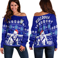 bulldogs-rugby-christmas-off-shoulder-sweater-berries-merry-xmas-aboriginal-art