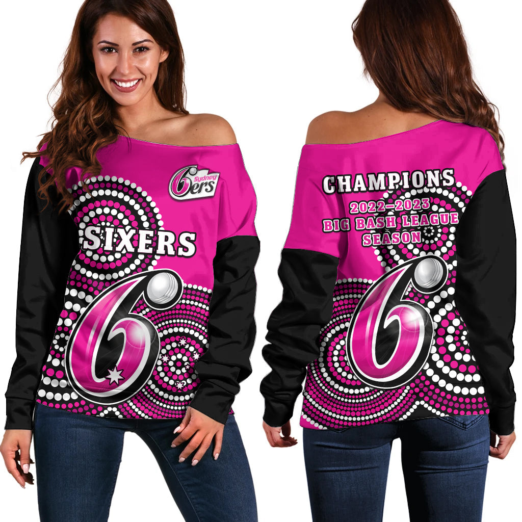 sydney-sixers-cricket-off-shoulder-sweater-champions-bbl12-proud-indigenous-art