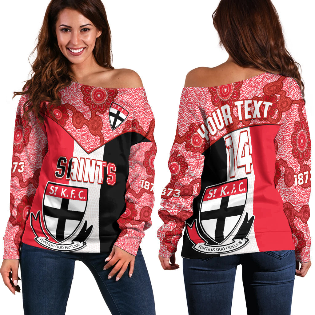 custom-text-and-number-saints-football-off-shoulder-sweater-st-kilda-1873-aboriginal-dot-painting