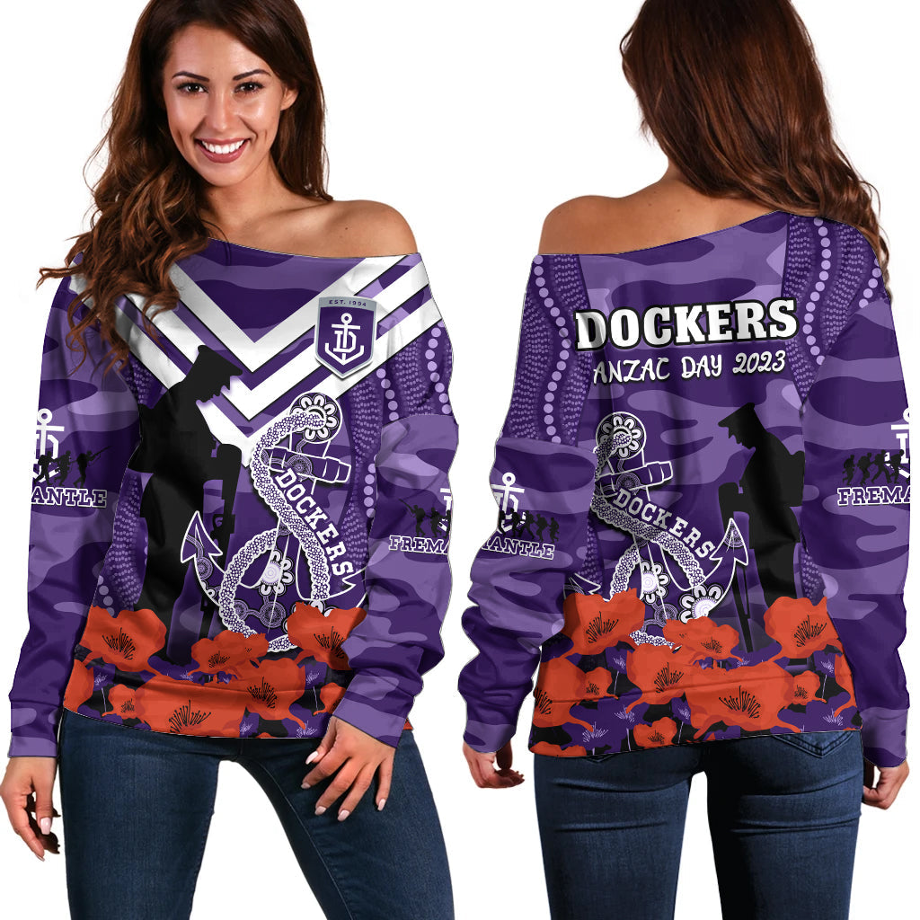 dockers-football-anzac-2023-off-shoulder-sweater-aboriginal-mix-poppy-camouflage