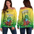 australia-devonport-cup-2023-off-shoulder-sweater-horse-racing-indigenous-art