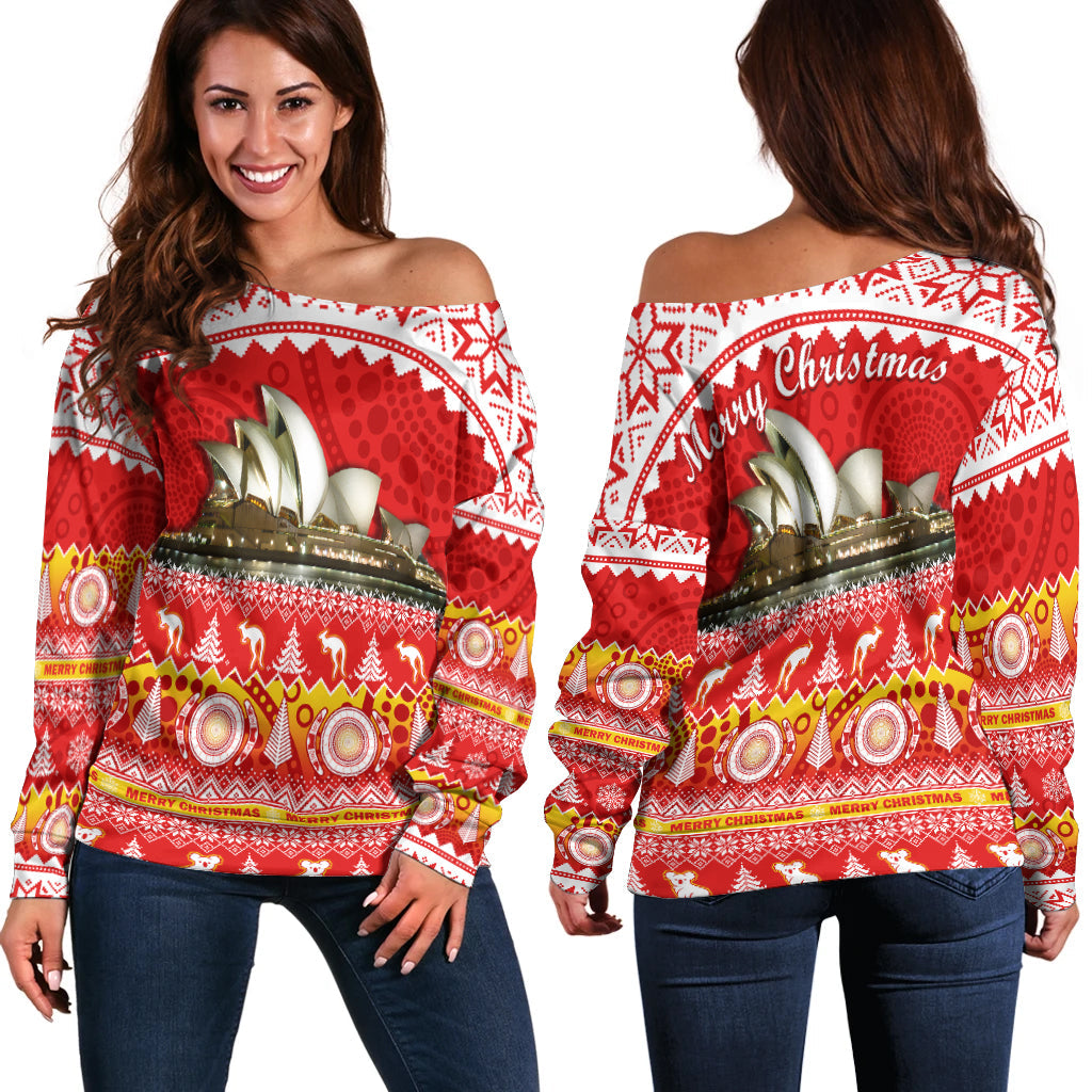 australia-off-shoulder-sweater-sydney-opera-house-aboriginal-art-merry-christmas