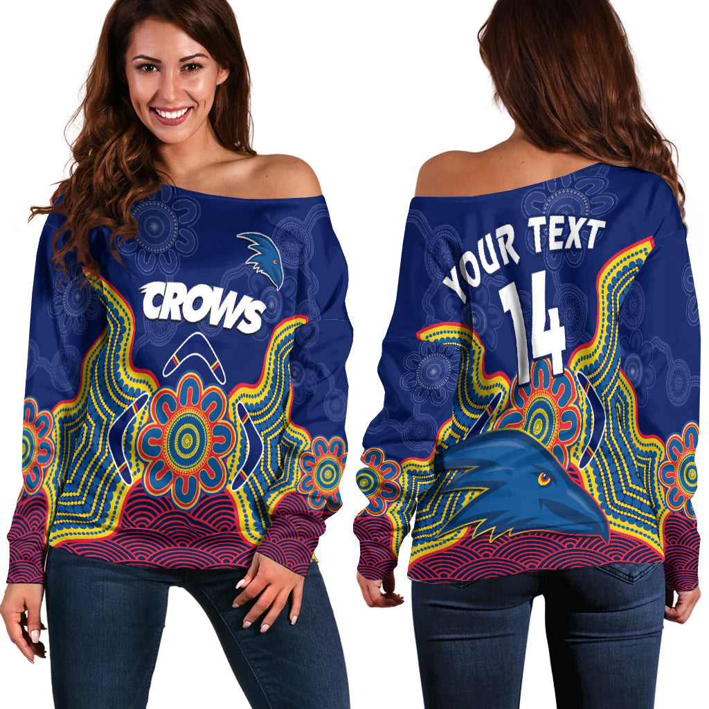 custom-text-and-number-adelaide-football-off-shoulder-sweater-crows-aboriginal-art