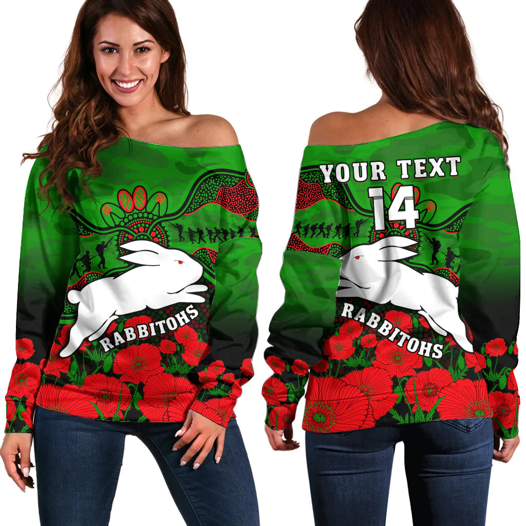 custom-text-and-number-rabbitohs-rugby-anzac-off-shoulder-sweater-south-sydney-camouflage-poppy-aboriginal