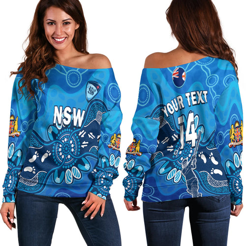custom-text-and-number-new-south-wales-cricket-off-shoulder-sweater-nsw-2022-aboriginal-art