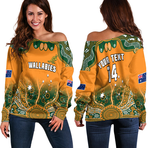 custom-text-and-number-australia-rugby-off-shoulder-sweater-wallabies-kangaroo-orange-aboriginal