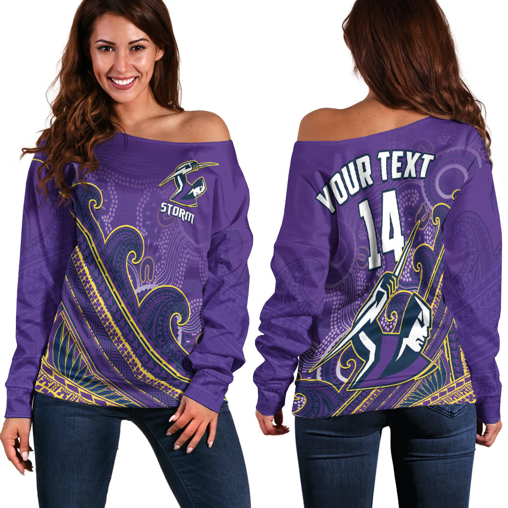 custom-text-and-number-storm-rugby-off-shoulder-sweater-melbourne-pasifika-aboriginal-gradient-polynesian