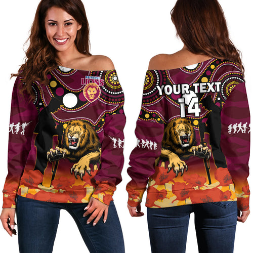 custom-text-and-number-brisbane-lions-football-anzac-2023-off-shoulder-sweater-aboriginal-mix-poppy-camouflage