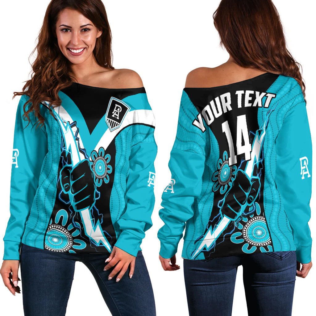custom-personalised-port-adelaide-football-off-shoulder-sweater-power-thunder-hand-mix-aboriginal-dynamic