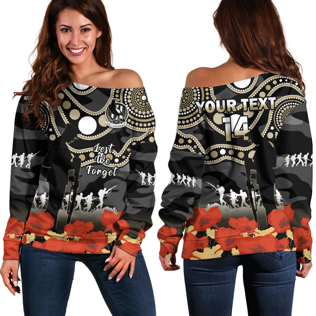 custom-text-and-number-collingwood-football-anzac-2023-off-shoulder-sweater-aboriginal-mix-poppy-camouflage