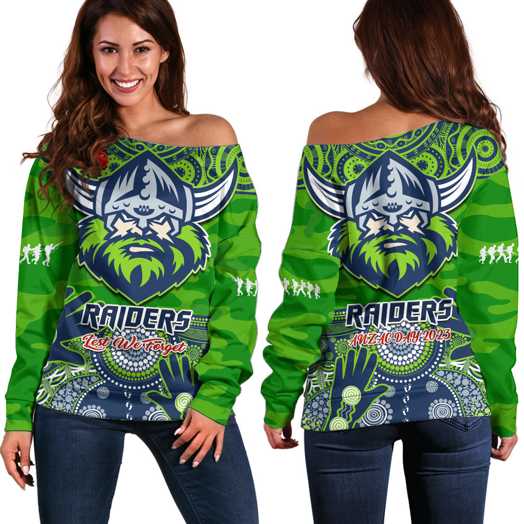 raiders-rugby-anzac-2023-off-shoulder-sweater-dots-poppy-mix-camouflage-lest-we-forget