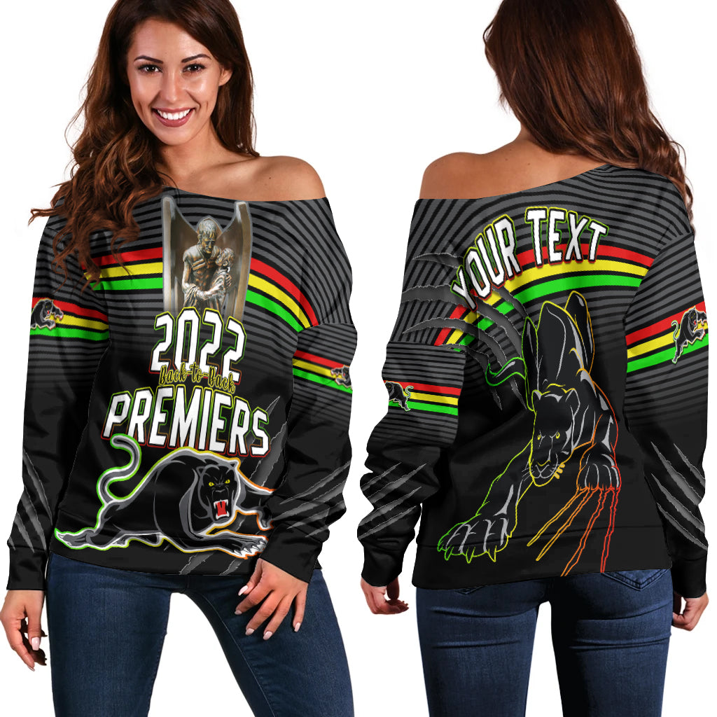custom-personalised-panthers-proud-off-shoulder-sweater-back-to-back-premiers-2022-version-black